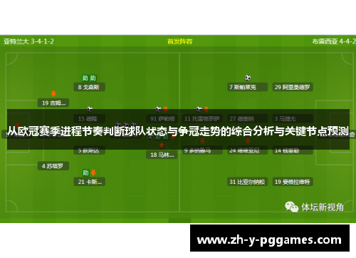 从欧冠赛季进程节奏判断球队状态与争冠走势的综合分析与关键节点预测 从欧冠赛季进程节奏判断球队状态与争冠走势的综合分析与关键节点预测