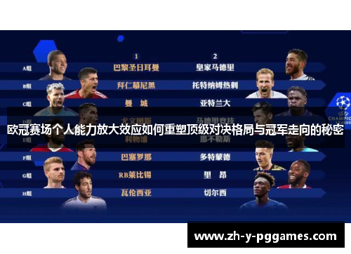 欧冠赛场个人能力放大效应如何重塑顶级对决格局与冠军走向的秘密 欧冠赛场个人能力放大效应如何重塑顶级对决格局与冠军走向的秘密